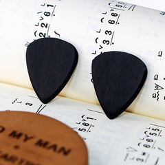 Ulumac Wooden Guitar Pick Box Storage Holder