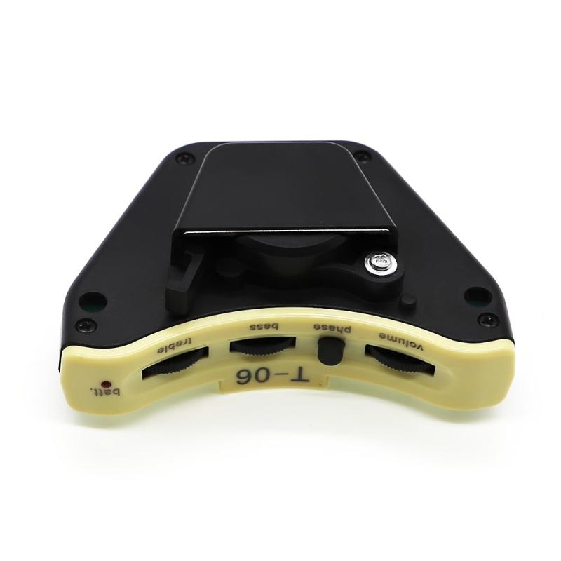 Soundhole Acoustic Guitar Pickups Bass Middle Volume Phase Control Equalizer