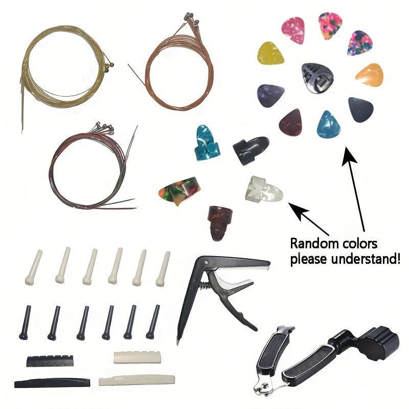 Guitar Accessories Set - String Changing Tool Combination