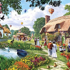 European Pastoral 1000 Pc Puzzle Animal Landscape High Difficulty