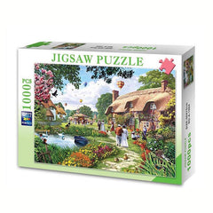 European Pastoral 1000 Pc Puzzle Animal Landscape High Difficulty