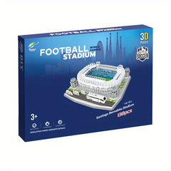 3D Football Field Stadium Architecture Paper Puzzle Gift For Fans