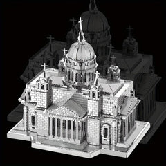 Metal Glue 3D DIY Puzzle Kiev Cathedral Model Toy