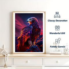 Eagle Wooden Animal Puzzle Toy Unique Jigsaw Puzzle Game For Adults and Kids