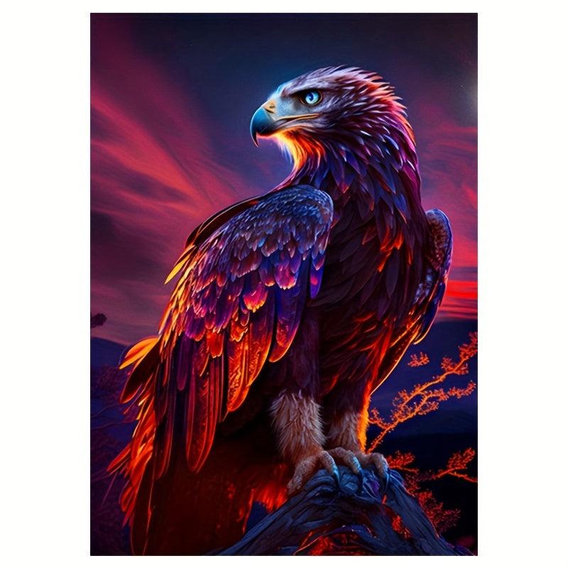 Eagle Wooden Animal Puzzle Toy Unique Jigsaw Puzzle Game For Adults and Kids