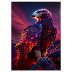 Eagle Wooden Animal Puzzle Toy Unique Jigsaw Puzzle Game For Adults and Kids