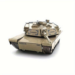 3D Metal Jigsaw Puzzle M1 Abrams Tank Model