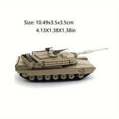 3D Metal Jigsaw Puzzle M1 Abrams Tank Model