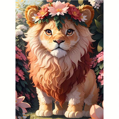 Colorful Lion Wooden Puzzle High Difficulty Toy for Adults