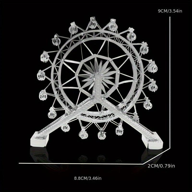 DIY 3D Metal Ferris Wheel Puzzle Toy & Decoration