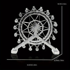 DIY 3D Metal Ferris Wheel Puzzle Toy & Decoration