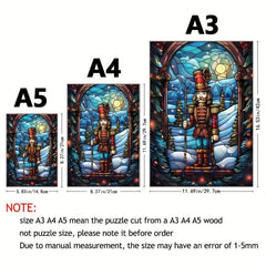 The Nutcracker Puzzle Magic Toy, Animal Shape Brain Teaser Wooden Toy