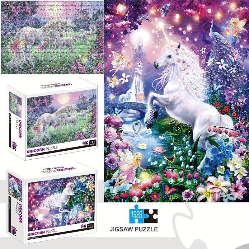 1000 Piece Unicorn Jigsaw Puzzle Family Game Gift