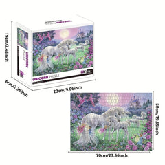 1000 Piece Unicorn Jigsaw Puzzle Family Game Gift