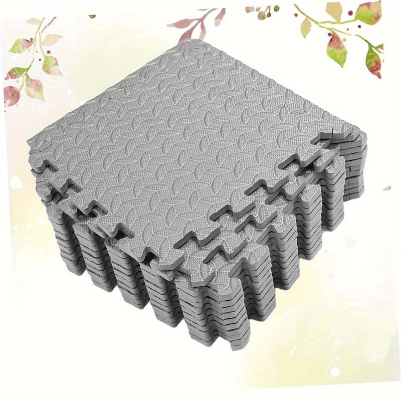 12pcs Rug Puzzle Exercise Mat Floor Mats Foam Interlocking Tiles