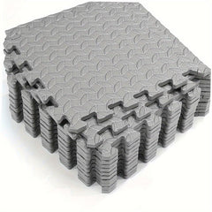 12pcs Rug Puzzle Exercise Mat Floor Mats Foam Interlocking Tiles