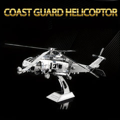 Stainless Steel Metal Glue Jigsaw Puzzle Aircraft Model Toy