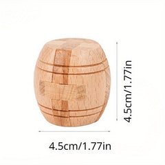 Wooden Magic Ball Puzzle Toy Halloween Christmas Gift