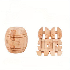 Wooden Magic Ball Puzzle Toy Halloween Christmas Gift