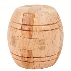 Wooden Magic Ball Puzzle Toy Halloween Christmas Gift