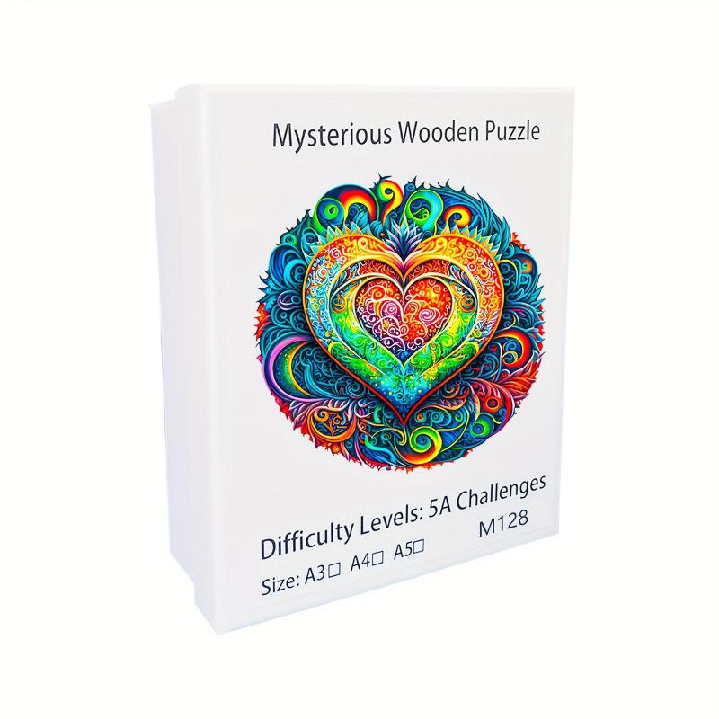 Wooden Animals Shaped Puzzles Butterfly Jigsaw Gift For Adults & Kids
