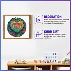 Wooden Animals Shaped Puzzles Butterfly Jigsaw Gift For Adults & Kids