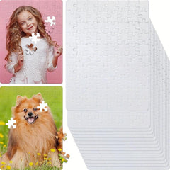Sublimation Blanks Puzzles A5 Jigsaw Puzzles DIY for Heat Press Printing Crafts