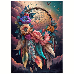 Colorful Wind Bell Wood Puzzle for Adults