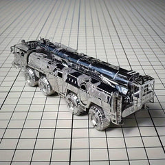 Metal Assembled Toy Car Model 3D Puzzle Missile Car Toy
