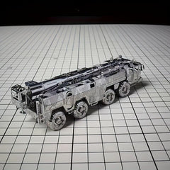 Metal Assembled Toy Car Model 3D Puzzle Missile Car Toy