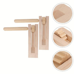 Wooden Spinning Ratchet Toy for Parties and Events