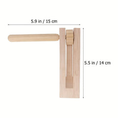 Wooden Spinning Ratchet Toy for Parties and Events