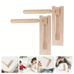 Wooden Spinning Ratchet Toy for Parties and Events