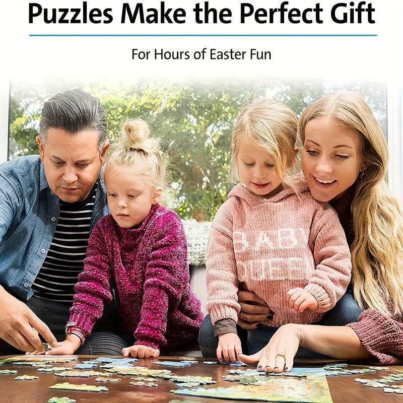 1000-Piece Magic Academy Puzzle - Educational Game Toy