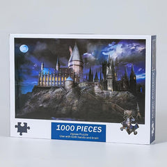 1000-Piece Magic Academy Puzzle - Educational Game Toy