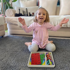 5 Piece Wooden Box Jigsaw Puzzle for Hand Exercise