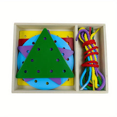 5 Piece Wooden Box Jigsaw Puzzle for Hand Exercise