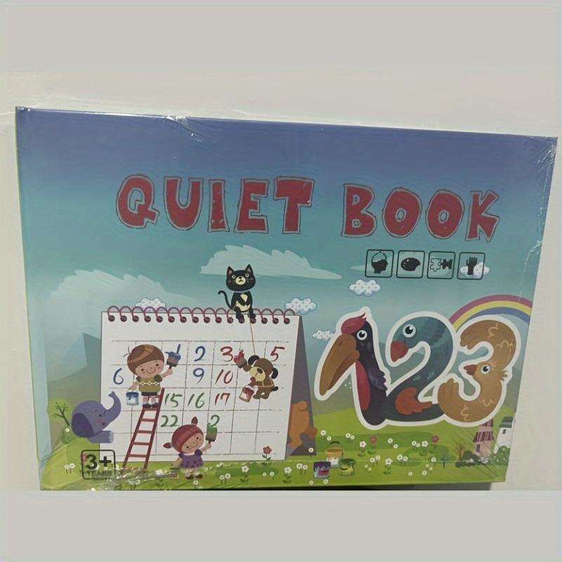 Children's Early Education Quiet Paste Book Toy Material Package