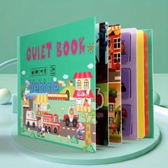 Children's Early Education Quiet Paste Book Toy Material Package
