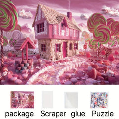 Cartoon Paper 1000 Pieces Jigsaw Puzzle for Decompression