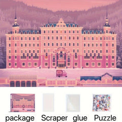 Cartoon Paper 1000 Pieces Jigsaw Puzzle for Decompression