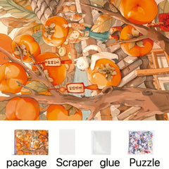 Cartoon Paper 1000 Pieces Jigsaw Puzzle for Decompression