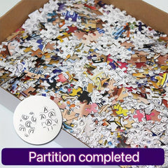 Cartoon Paper 1000 Pieces Jigsaw Puzzle for Decompression