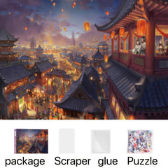 Cartoon Paper 1000 Pieces Jigsaw Puzzle for Decompression