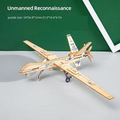 3D DIY Wooden Puzzle Model Mechanical Toy Building Game Desktop Ornaments