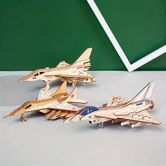 3D DIY Wooden Puzzle Model Mechanical Toy Building Game Desktop Ornaments