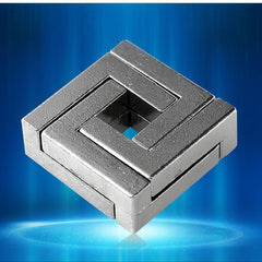 1pc Puzzle Zinc Alloy Unlocking Kongming Lock Magic Alloy Educational Toy