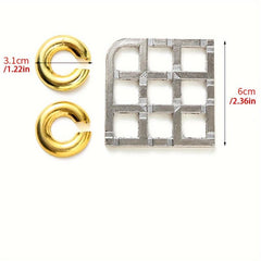 1pc Puzzle Zinc Alloy Unlocking Kongming Lock Magic Alloy Educational Toy