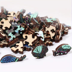 Colorful Koala Wooden Jigsaw Puzzle for Adults