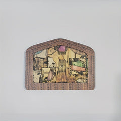 Wooden Jesus Puzzle Nativity Mystery Religious Home Decor